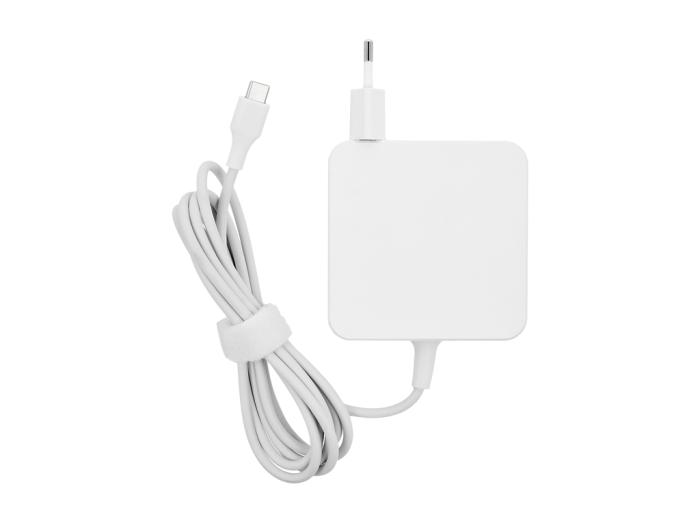 Movano zasilacz do laptopów USB-C 65W (100-240V 5V/2A, 5V/3A, 9V/3A, 12V/3A, 14.5V/2A, 15V/3A, 20V/1.5A, 20V/2.25A, 20V/3A, 20V/3.25A) [USBC65W]