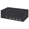 Przełącznik Manhattan KVM 4/1 HDMI, USB, 4K 30Hz [153539]