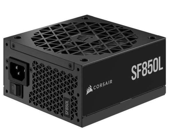 Corsair SF850L 850W SFX (1x120mm) Modularny 80+Gold (CPU 2x4+4) (PCI-E 2x6+2, 1x12+4) (3xMolex, 8xSATA) [CP-9020245-EU]