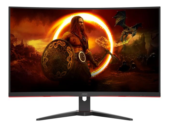 32’’ AOC C32G2ZE/BK (VA WLED, 1920x1080, 300, 1ms, 240Hz) (2xHDMI 2.0, DP 1.2) czarny