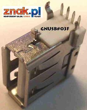 Gniazdo usb pionowe #03F