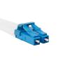 Lanberg patchcord światłowód SM LC/UPC-LC/UPC DUPLEX 3mm LSZH G657A1 żółty (2m) [FO-LULU-SD11-0020-YE]