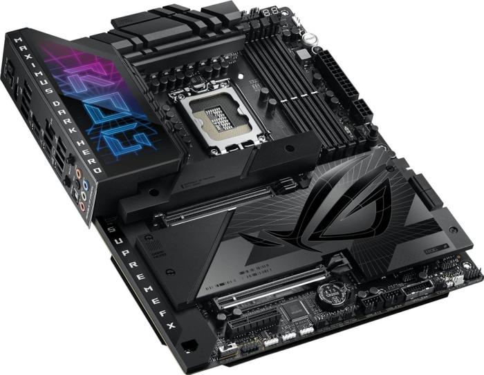 Asus ROG MAXIMUS Z790 DARK HERO (Intel Z790) [S1700, 4xDDR5 do 8000MHz, (HDMI 2.1, DP 1.4) (5xM.2, 2xPCIe 5.0 x16, 1xPCIe 4.0 x4), WiFi 7, BT 5.4, ATX]