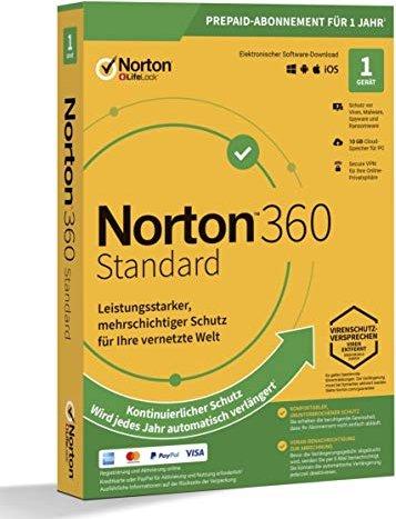 Norton 360 Standard ESD (1 stanowisko, 1 rok) [21394475]