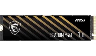 MSI Spatium M461 1TB SSD M.2 2280 PCIe Gen4x4 NVMe (5000/3200 MB/s) [S78-440L1D0-P83]