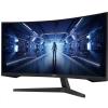 34’’ Samsung Odyssey LC34G55TWWRXEN (VA W-zakrzywiony 1000R, 3440x1440, 250, 4ms, 165Hz) (HDMI 2.0, DP 1.4) czarny
