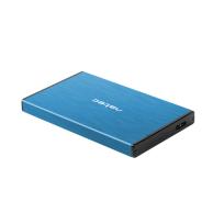 Obudowa HDD/SSD Natec Rhino Go (2.5) SATA USB 3.0 aluminiowa (niebieski) [NKZ-1280]