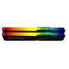 DDR5 32GB (2x16GB) 5200 MHz Kingston Fury Beast RGB CL40 40-40-40 1.25V [KF552C40BBAK2-32]