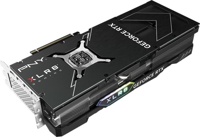 GeForce PCI-E RTX4090 PNY 24GB GDDR6X XLR8 Gaming Verto Epic-X RGB Triple Fan [VCG409024TFXXPB1] (1xHDMI 2.1, 3xDP 1.4a) (384-bit, PCI-E 4.0)