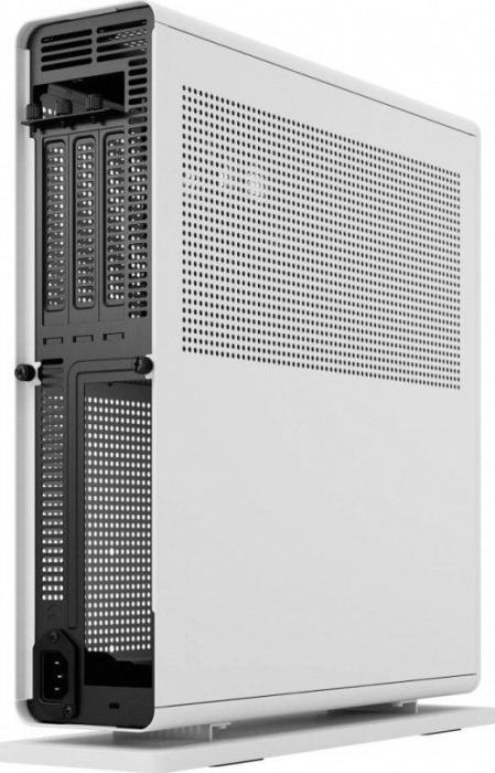 Fractal Design Ridge White PCIE 4.0 mITX (metal) (1x USB-C) (2x USB 3.0) [FD-C-RID1N-12]