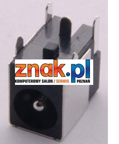 Gniazdo zasilania GNL02 do wtyczki 5.5x2.5mm do notebooków Acer (Aspire 1300, G550, G710 / Alienware), ARM N340S8, Advent 7081, HP Compaq NX9005, HP Presario 1000, Fujitsu Siemens C1020,itp.