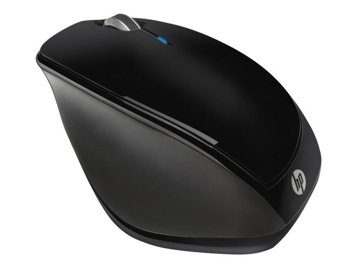 HP X45000 Wireless 1600dpi (optyczna, 1, 3) (czarny) [H2W16AAAC3]