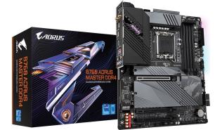 Gigabyte B760 AORUS MASTER DDR4 (Intel B760) [S1700, 4xDDR4 do 5333MHz, (HDMI 2.0, DP 1.2) (3xM.2, 1xPCIe 4.0 x16, 1xPCIe 3.0 x16 (x4), 1xPCIe 3.0 x16 (x1)), WiFi 6E, BT 5.3, ATX]