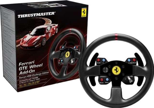 Thrustmaster Volant Ferrari GTE Add-On Ferrari 458 Challenge Edition pro T300/T500/TX [4060047]