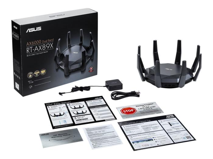 Asus Wireless Gigabit Router WiFi 6 AX6100 [RT-AX89X]