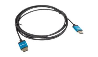 Lanberg Kabel HDMI M / HDMI M v2.0 4K Slim (1.0 m) [CA-HDMI-22CU-0010-BK]