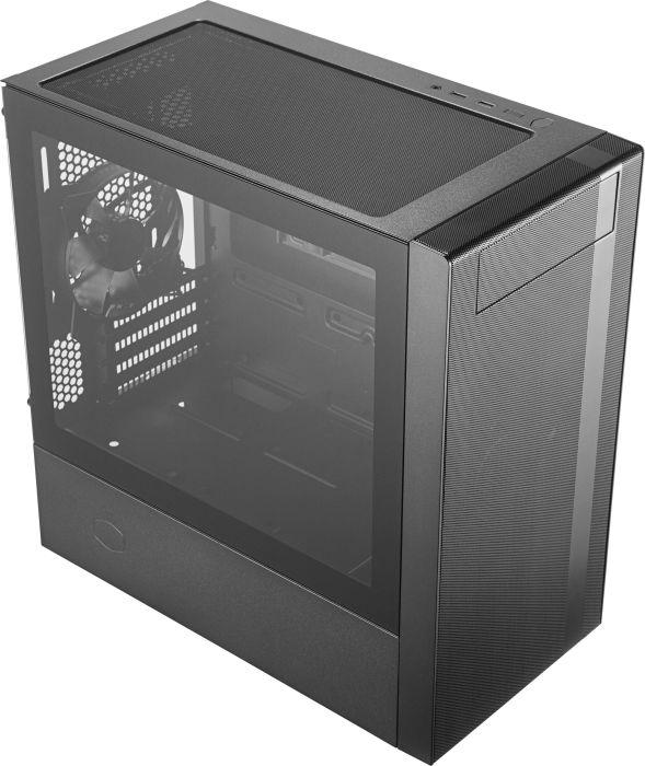 CoolerMaster MasterBOX NR400 (szkło hartowane) (2x USB-A 3.0) (4x2.5/3.5, 1x5.25) [MCB-NR400-KG5N-S00]