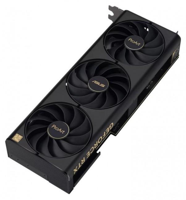 GeForce PCI-E RTX4070Ti Super Asus 16GB GDDR6X ProArt OC [PROART-RTX4070TIS-O16G] (1xHDMI 2.1a, 3xDP 1.4a) (256-bit, PCI-E 4.0)