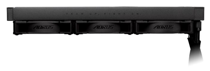 Gigabyte AORUS WATERFORCE X 360 All-in-one Liquid Cooler with Circular LCD Display RGB Fusion 2.0 Triple 120mm ARGB