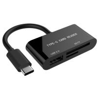 Gembird czytnik kart SD/Micro SD USB-C [UHB-CR3-02]