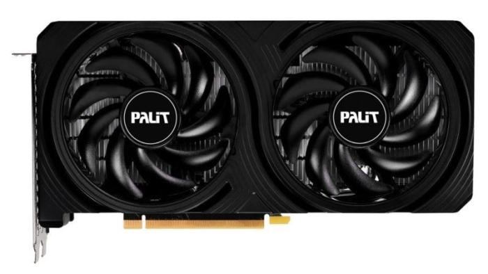 GeForce PCI-E RTX4060 Palit 8GB GDDR6 Infinity 2 [NE64060019P1-1070L] (1xHDMI 2.1a, 3xDP 1.4a) (128-bit, PCI-E 4.0)