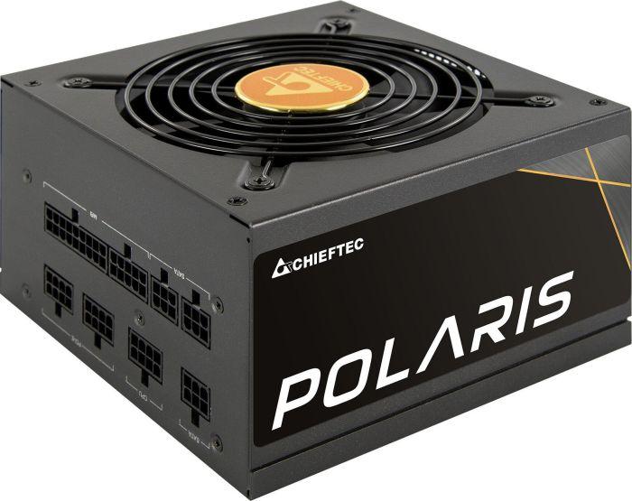 Chieftec Polaris PPS-550FC (550W) (1x120mm) Modularny 80+Gold (CPU 1x4+4) (PCI-E 2x6+2) (3xMolex, 6xSATA)