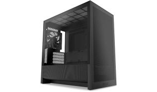 NZXT H3 Flow (czarny) (szkło hartowane) (2xUSB-A Gen1, 1xUSB-C Gen2x2 20 Gb, 1xJack combo) (2x2.5, 1x3.5) [CC-H31FB-01]