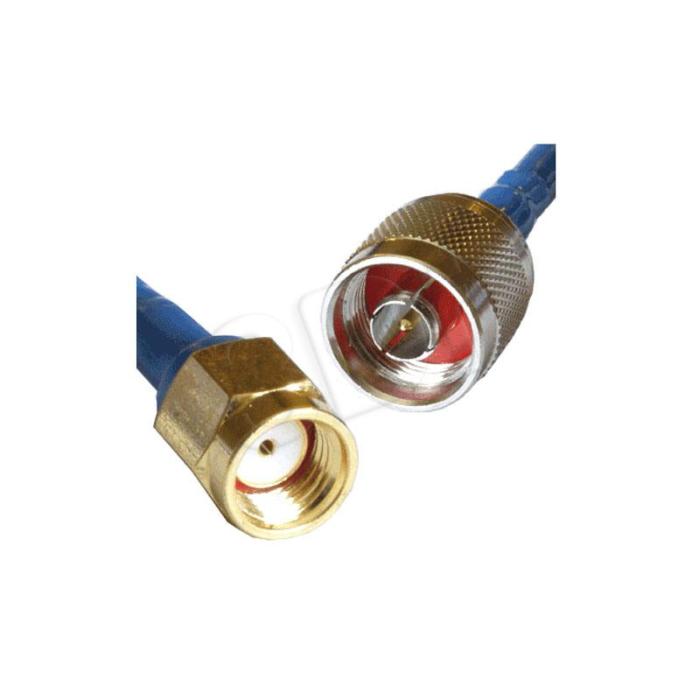 Kabel antenowy RF5 - Nm/wtyk RP-SMA 10m