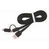 Gembird kabel do transmisji danych i ładowania Lightning 8-pin/micro USB  (1.0m) (iPhone/iPad/iPod [CC-USB2-AMLM2-1M]