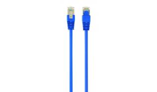 Gembird (1.0m) Kabel sieciowy (Patchcord) FTP cat. 6 RJ45 (niebieski) [PP6-1M/B]