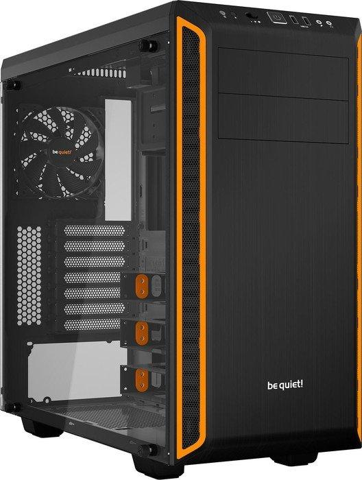 be quiet! Pure Base 600 Window Orange ATX Midi (szkło hartowane) (2xUSB 3.0) (8x2.5, 2x5.25) [BGW20]