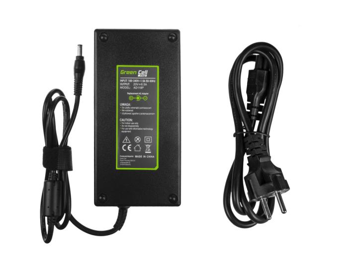 GreenCell zasilacz do laptopa LENOVO 20V / 8.5A / 170W z wtyczką 5.5x2.5mm [AD118P]