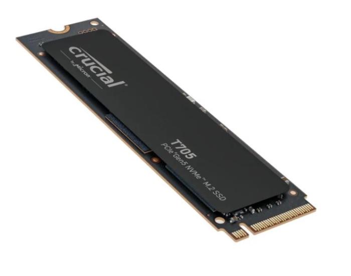 Crucial T705 4TB SSD M.2 2280 PCIe Gen5x4 NVMe 2.0 (141000/12600MB/s) [CT4000T705SSD3]