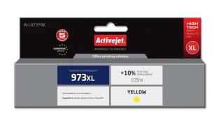 AH-973YRX (973XL) - yellow, wkład z atramentem ActiveJet, 105 ml, zamiennik F6T83AE (HP PageWide Pro: 452dw, 452dwt, 477dw, 477dwt MFP)