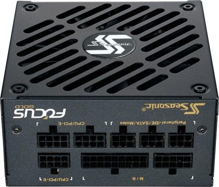 Seasonic Focus SGX (650W) SFX (1x120mm) Modularny 80+Gold (CPU 1x4+4) (PCI-E 4x6+2) (3xMolex, 6xSATA) [SSR-650SGX]