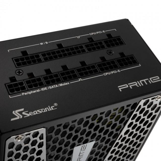 Seasonic Prime GX (650W) (1x135mm) Modularny 80+Gold (CPU 2x4+4) (PCI-E 4x6+2) (3xMolex, 10xSATA) [PRIME-GX-650]