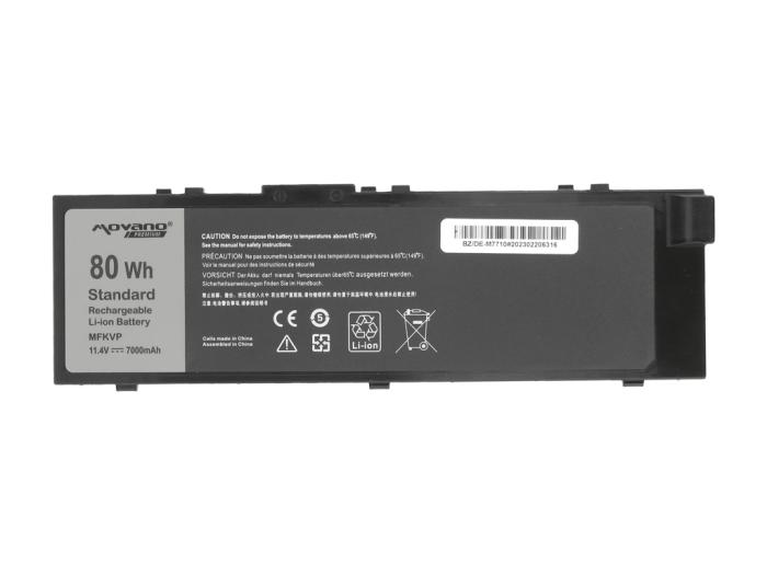Movano Premium bateria Dell Precision M7510 11.4V, 7000mAh (80Wh) 3 ogniwa LG [BZ/DE-M7710]