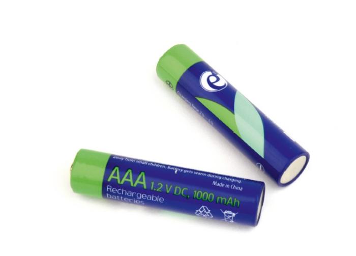 Gembird akumulatory AAA 1000 mAh Ni-MH (2 szt.) [EG-BA-AAA10-01]