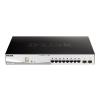 D-Link 10-Port Layer2 PoE+ Smart Managed Gigabit Switch 8 x 10/100/1000Mbps TP RJ-45 PoE Port Port 1-8 802.3at Power-over-Eth (switch zarządzalny) [DGS-1210-10MP/E]