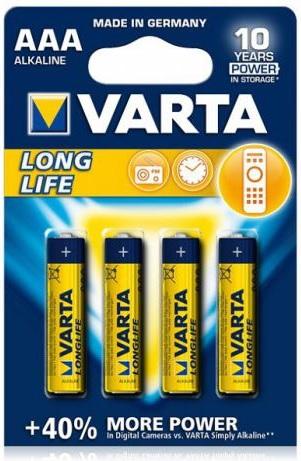 Bateria Varta Longlife Extra LR03 AAA (4 szt.) [4103101414]