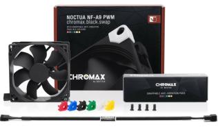Noctua 92mm NF-A9 PWM Chromax Black Swap Colors [NF-A9PWMCH.BK.S]