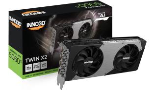GeForce RTX5060Ti Inno3D 16GB GDDR7 Twin X2 [N506T2-16D7-191073N] (1xHDMI 2.1b, 3xDP 2.1b) (128-bit, PCIe 5.0)