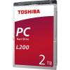 Toshiba 2.5 L200 Mobile 2TB (SATA III, ATA/600, 5400, 128MB) [HDWL120UZSVA]