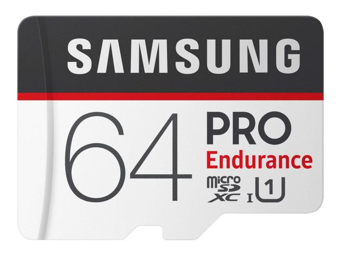 Secure Digital 64GB Samsung Micro SDXC Endurance Class 10 UHS-I U3 + adapter (100/30MB/s) [MB-MJ64GA/EU]