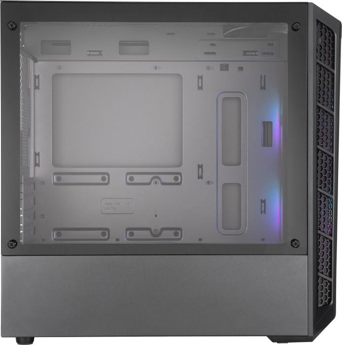 CoolerMaster MasterBOX MB311L ARGB (czarny) (szkło hartowane) (2xUSB 3.2 Gen1) (2x2.5, 2x3.5/2.5) [MCB-B311L-KGNN-S01]
