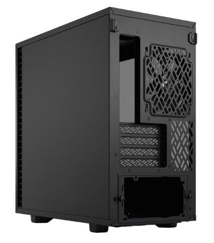 Fractal Design Define 7 Mini Czarna Solid (metal) (1x USB-C 3.2 Gen1, 2x USB 3.2 Gen1, USB 2.0) (4x2.5, 2x3.5/2.5) [FD-C-DEF7M-01]