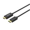 Unitek Kabel DisplayPort M 1.2 / HDMI 2.0 4K@60Hz (miedziane żyły) (1.8m) [V1608A]