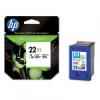 C9352CE (22XL) - kolor, oryginalny wkład z atramentem HP, 11 ml, 415 stron (HP deskjet 3910, 3915, 3920, 3930, 3930v, 3940, 3940v, d1311, d1320, d1330, d1341, d1360, d1368, d1460, d1470, d1560)