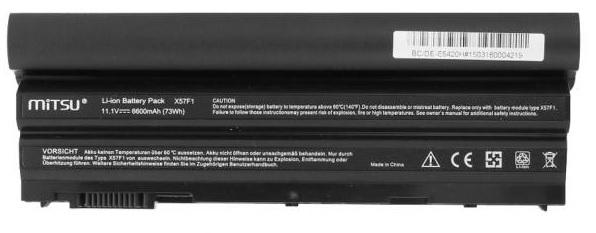 Mitsu bateria Dell Latitude E5420, E6420 10.8V/11.1V, 6600mAh [BC/DE-E5420H]