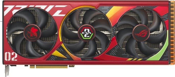 GeForce PCI-E RTX4090 Asus 24GB GDDR6X ROG Strix OC Evangelion [ROG-STRIX-RTX4090-O24G-EVA-02-EDITION] (2xHDMI 2.1, 3xDP 1.4a) (384-bit, PCI-E 4.0)